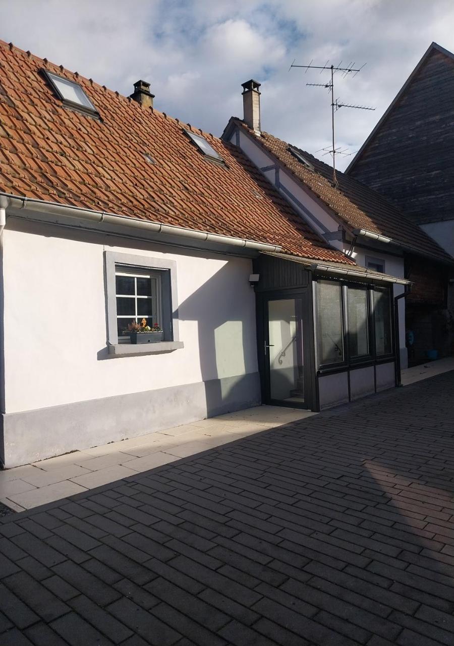 Charmant Cottage De Village Wittisheim Zewnętrze zdjęcie